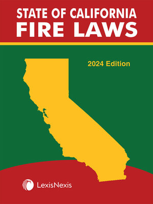 cover image of State of California Fire Laws